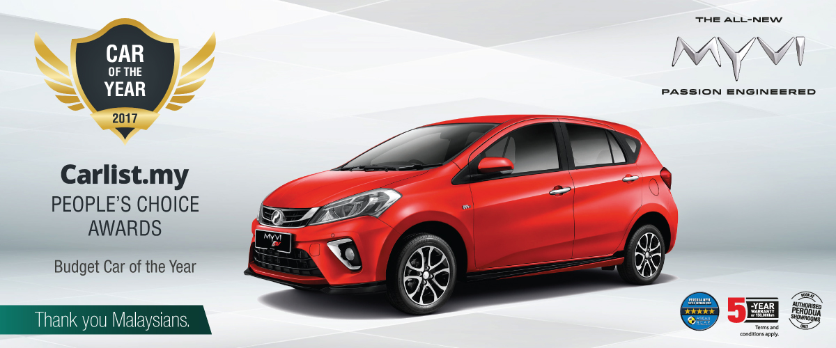 Perodua Myvi Baru 2018